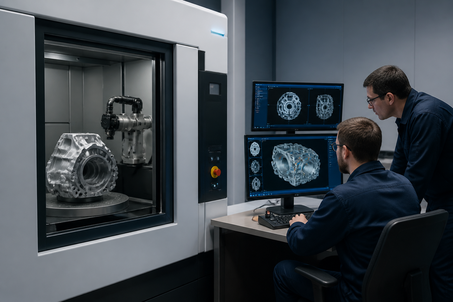 AI Vision + Industrial CT: Detekce defektů 10x rychlejší