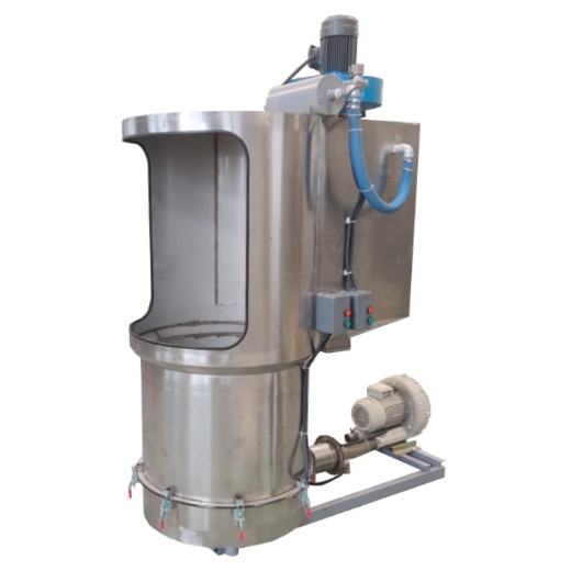 Plovoucí pískovací stroj se zadní vrstvou pro odstraňování prachu 800 mm